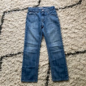 Levi’s 218 slim straight jeans, size 14